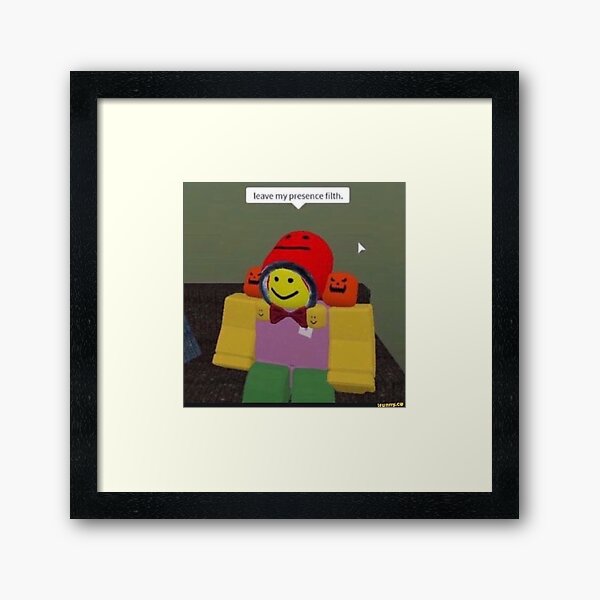 Roblox Meme Poster for Sale by DrippySwags