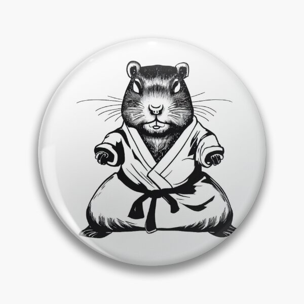 Item preview, Master groundhog in karate training designed and sold by GroundhogMs.