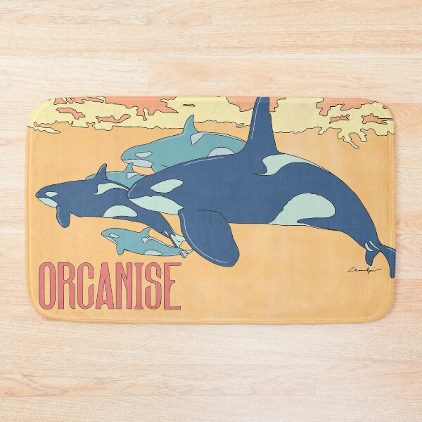 Item preview, Family of orcas - Orcanisation Sink the Rich by Gorilla Bark Part 2b designed and sold by GorillaBark.