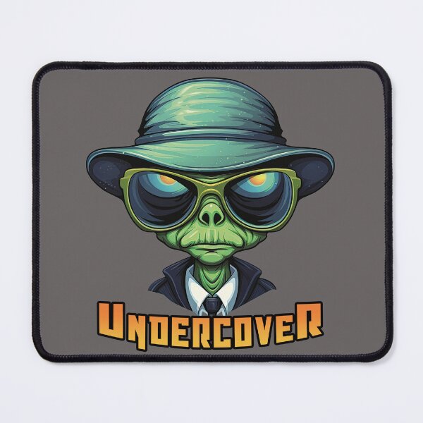 Item preview, Alien Uncovered It's a Secret Undercover Inspector From Planet Zarg! designed and sold by NeonAbstracts.