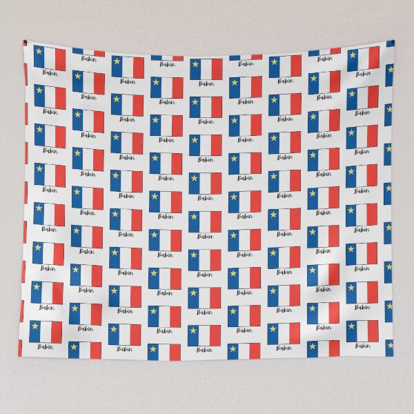 Item preview, Acadian Flag Babin designed and sold by neesheew.