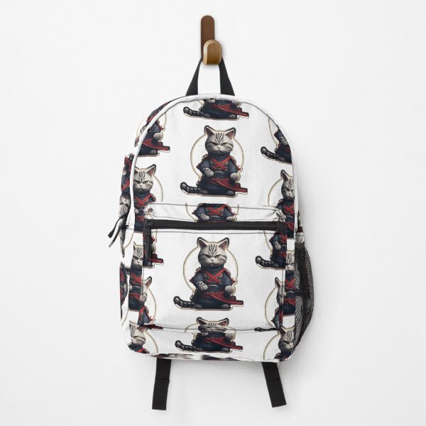 Item preview, Japanese Samurai Cat ninja designed and sold by ArtHideaway.