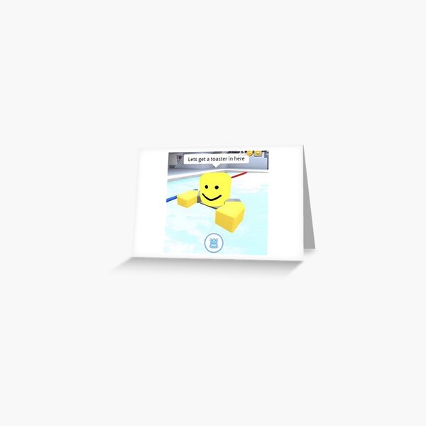 Roblox Meme Greeting Cards for Sale