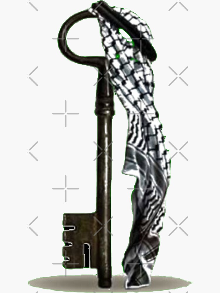 Palestinian Key of Return Palestine Customized Wall Art Matt