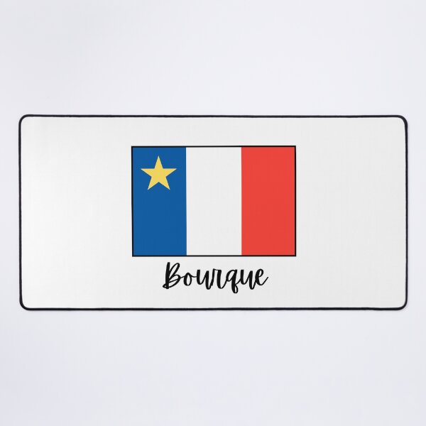 Aperçu de l'œuvre Drapeau Acadien Bourque créée et vendue par neesheew.