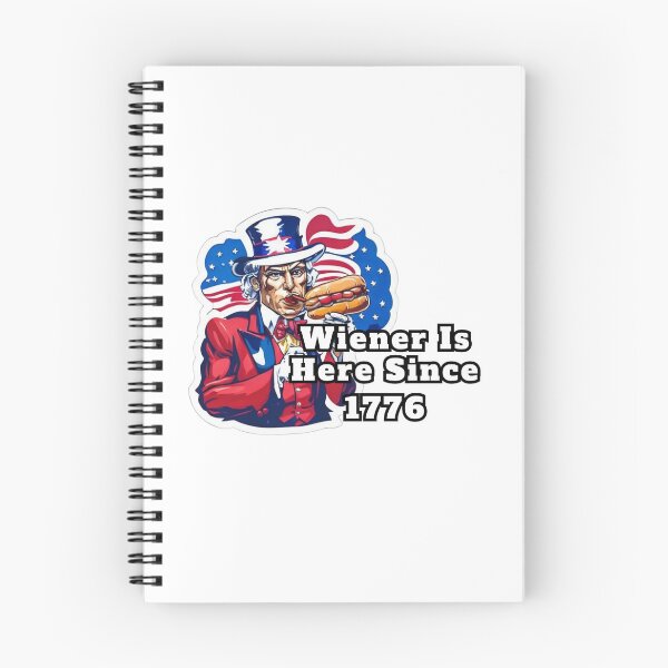 Item preview, Wiener Is Here, 4th of July designed and sold by ShopULove.
