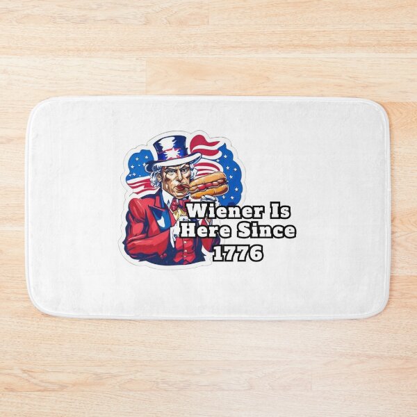 Item preview, Wiener Is Here, 4th of July designed and sold by ShopULove.