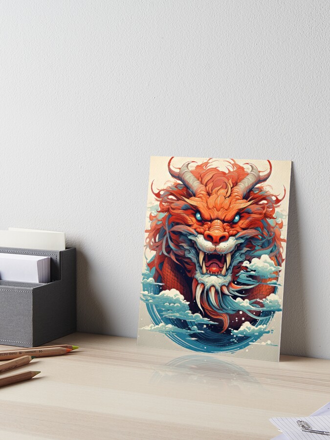 Chinese Dragon Tattoo Style - Chinese Dragon - Posters and Art Prints