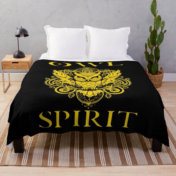 Item preview, Owls Spirit Yellow designed and sold by Soulemotion.