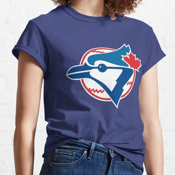 Vinatge 80's Toronto Blue Jays Canadian Blue T-shirt Size 