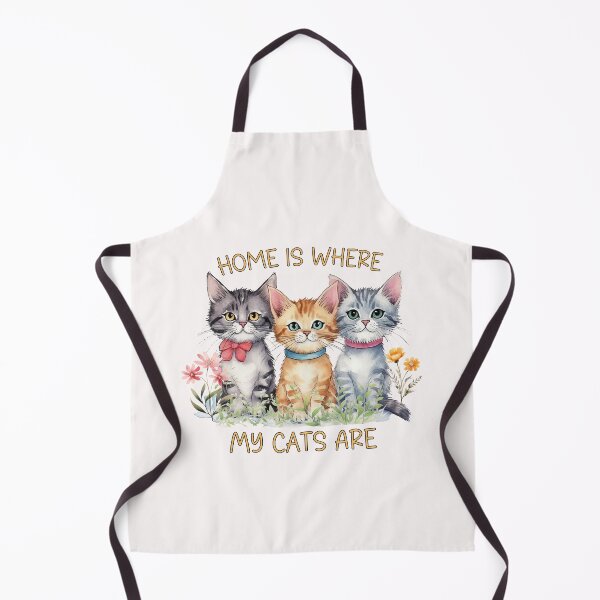 Item preview, Home Is Where My Cats Are  designed and sold by HappyLifeCreate.
