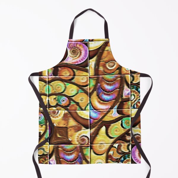 Item preview, Gorgeous multicolored ammonite abstract patchwork - Ancient mystical symbolic pattern - Ideal gift for fossil lovers designed and sold by Ralek.