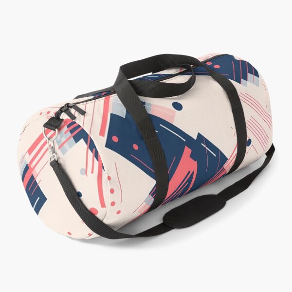 Item preview, Like a Droid 2, minimalist tech pattern, clean tech paneling, navy, blue, pink hue, beige, robots and technology. designed and sold by FoxRobinRabbit.