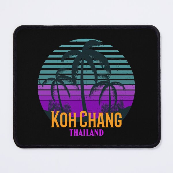 Item preview, Koh Chang Thailand - Vintage Sunset and Palm Trees Design designed and sold by RektRepublic.