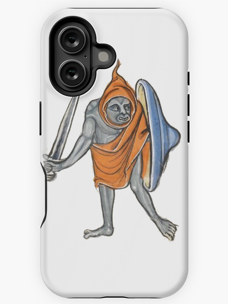 Thumbnail 1 von 4, iPhone-Hülle, Mittelalterliches Kreaturen-Meme designt und verkauft von VintageManiac.