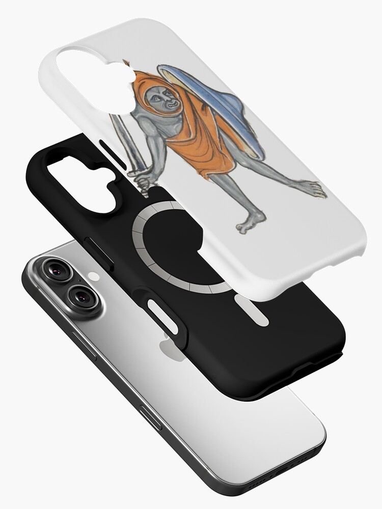 Thumbnail 2 von 4, iPhone-Hülle, Mittelalterliches Kreaturen-Meme designt und verkauft von VintageManiac.