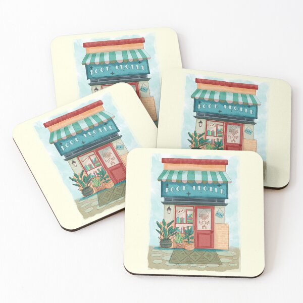 Item preview, Watercolor Book Store designed and sold by mikaylart.