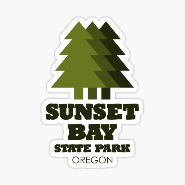 Item preview, Sunset Bay State Park Oregon designed and sold by bivenart.