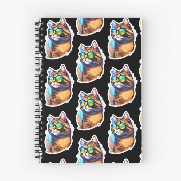 Item preview, Stylish cat on vacation designed and sold by Elobrdn.