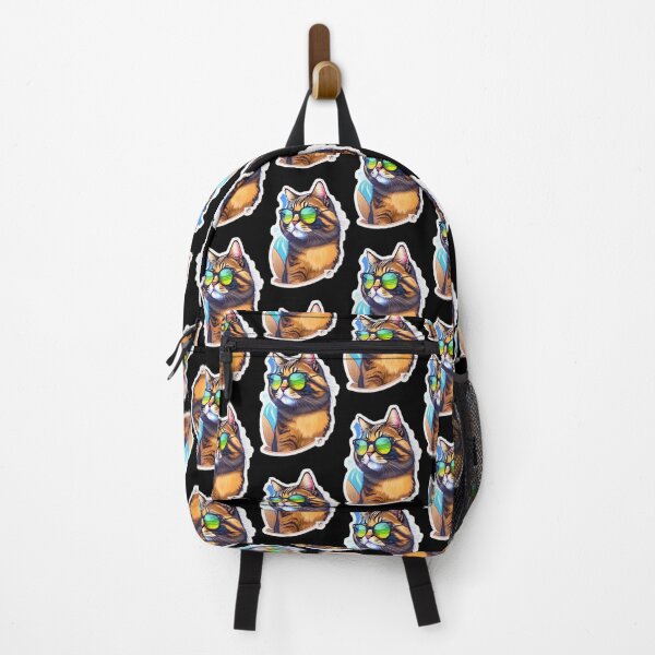 Item preview, Stylish cat on vacation designed and sold by Elobrdn.