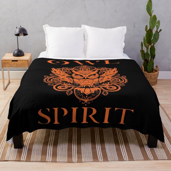 Item preview, Owls Spirit Orange designed and sold by Soulemotion.