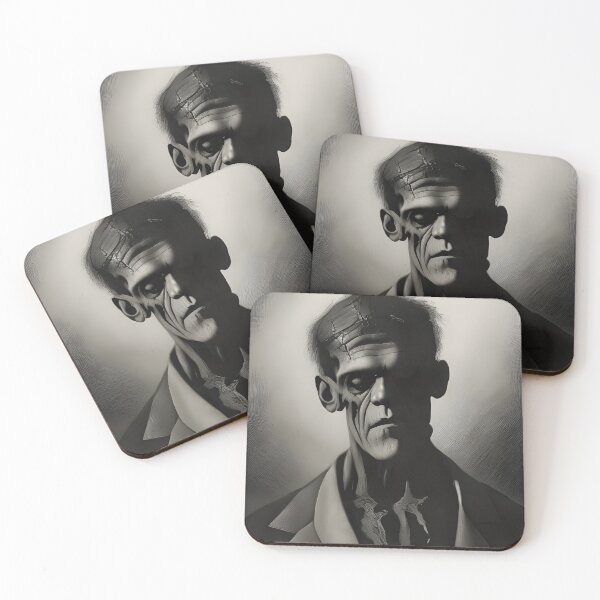 Item preview, Frankenstein Monster Portrait designed and sold by Ameiva-Apparel.