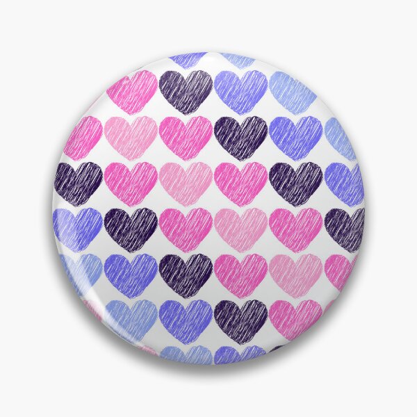 Item preview, Subtle Omnisexual Flag Hearts Pattern - white designed and sold by ontrendshirts.
