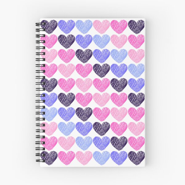 Item preview, Subtle Omnisexual Flag Hearts Pattern - white designed and sold by ontrendshirts.