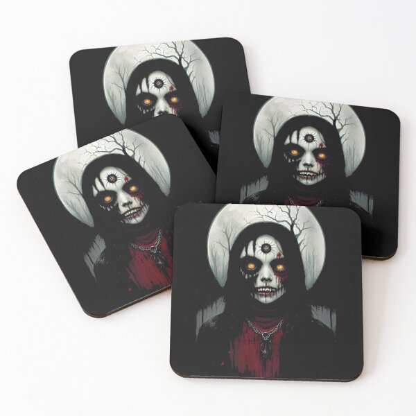 Item preview, Creepy zombie face and scary face designed and sold by Tw1nsAIArt.