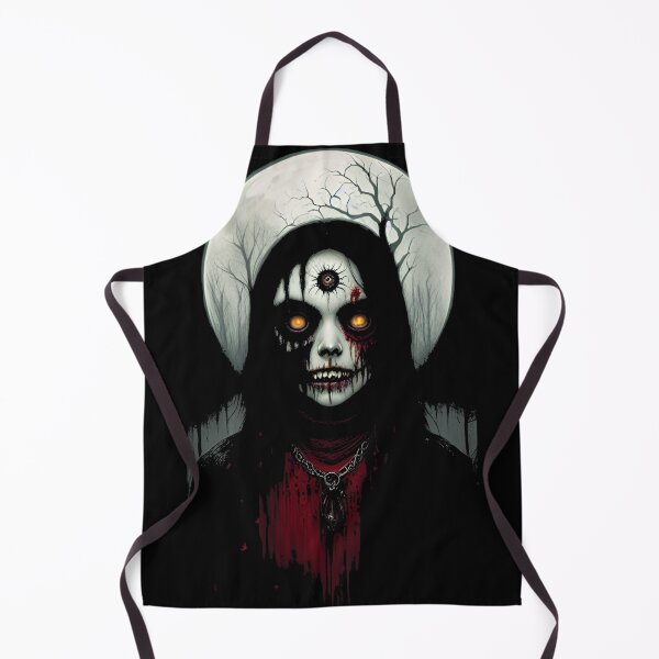 Item preview, Creepy zombie face and scary face designed and sold by Tw1nsAIArt.