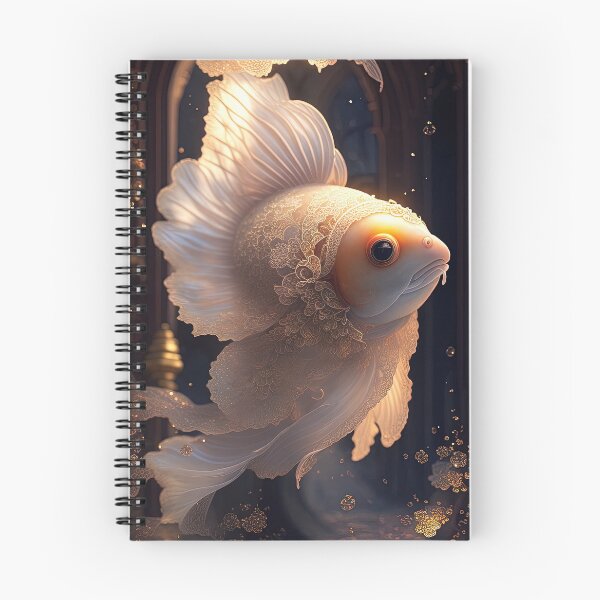 Item preview, Elegant renaissance style fish portrait designed and sold by RK - Shop.