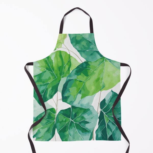 Item preview, Shades of Green Leaves watercolour art designed and sold by PodXDesigns.