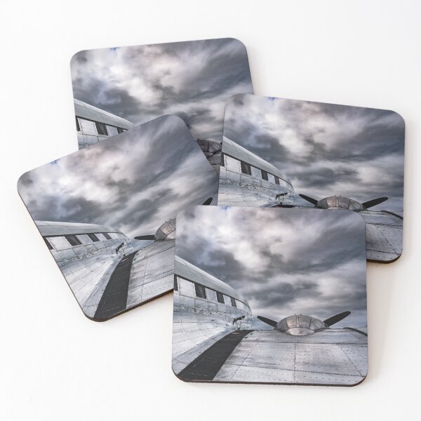 Item preview, Metallic and Dramatic Douglas DC-3 / C47 designed and sold by Just Icelandic.