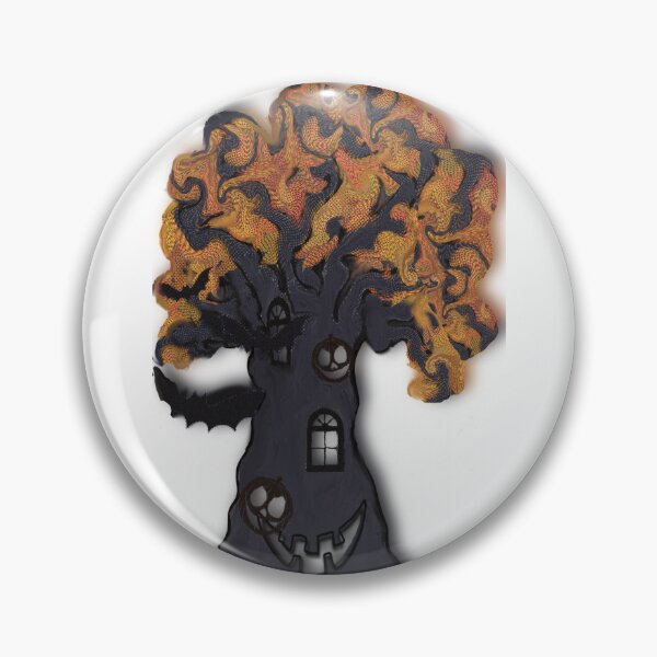Item preview, A Tree on Halloween designed and sold by AllGenDesigns.