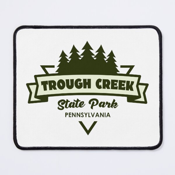 Item preview, Trough Creek State Park Pennsylvania Trees And Ribbon designed and sold by bivenart.