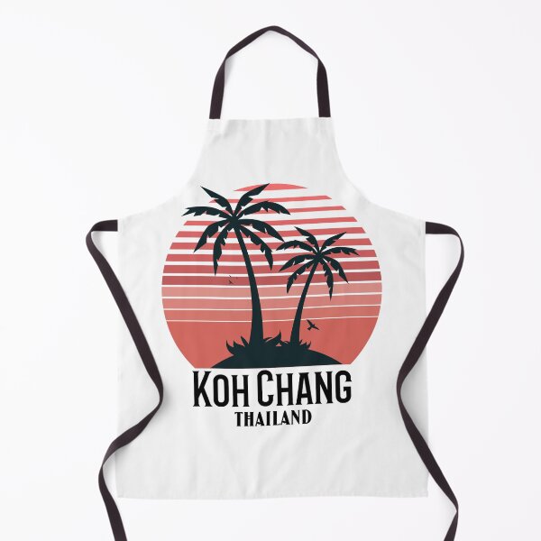 Item preview, Koh Chang Thailand - Vintage Sunset and Palm Trees Design designed and sold by RektRepublic.