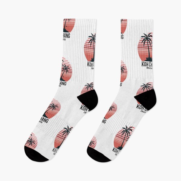 Item preview, Koh Chang Thailand - Vintage Sunset and Palm Trees Design designed and sold by RektRepublic.