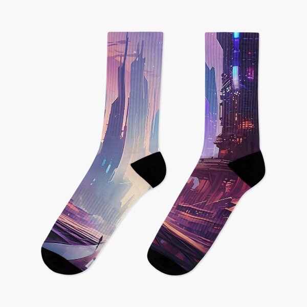 Item preview, Horizons of Tomorrow: Exploring a Futuristic City with Technological Architecture and Avant-Garde Aesthetics designed and sold by InsaneLEDP.