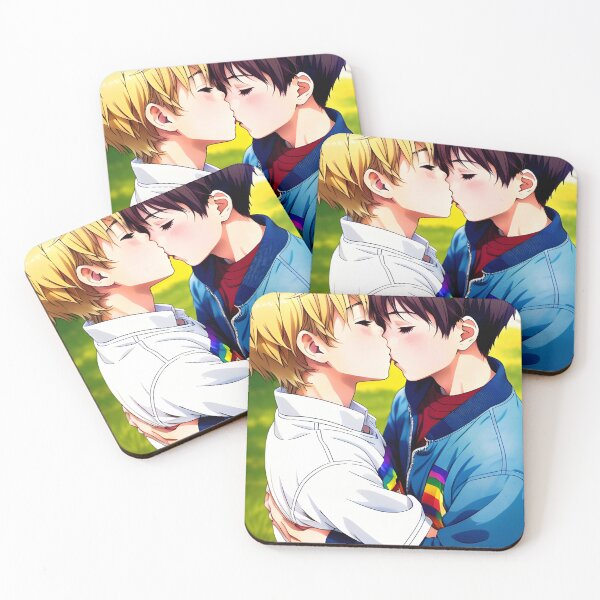 Item preview, Anime Boys - LGBT+ Love and Affection in a Beautiful Artwork designed and sold by emanuele6698.