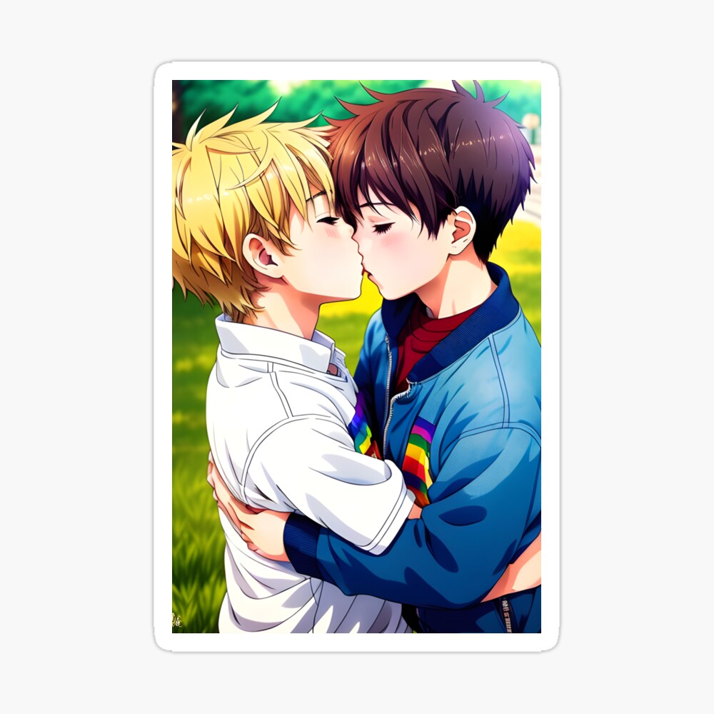 Anime Boys - LGBT+ Love and Affection in a Beautiful Artwork