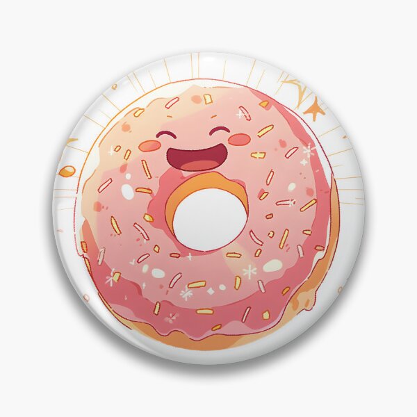 Item preview, "Donut Worry, Be Happy" Cute Donut - Colorful Food Art for Donut Lovers designed and sold by Shegohi.