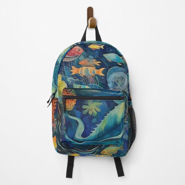 Item preview, Beneath the Enchanted Depths: Exploring a Vibrant Underwater World of Sea Creatures designed and sold by InsaneLEDP.