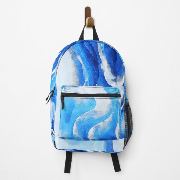 Item preview, Blue watercolor, sea waves, abstract, abstract watercolor designed and sold by Collagedream.