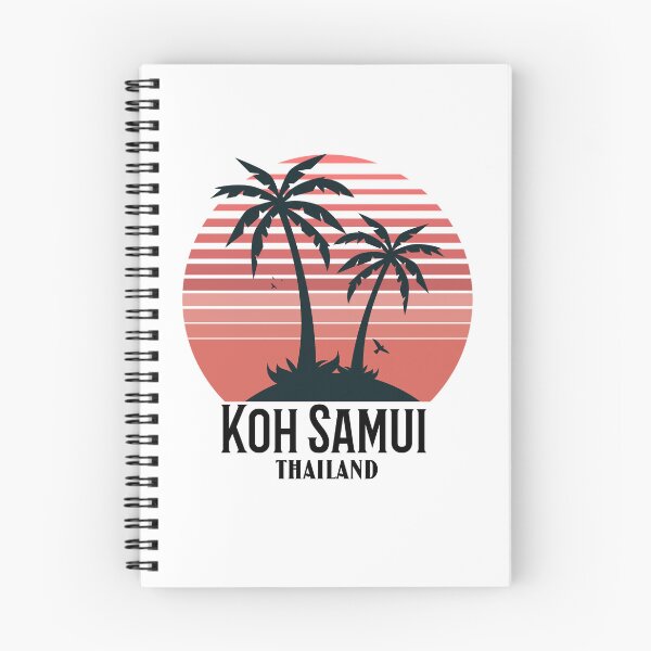 Item preview, Koh Samui Vintage Sunset And Palm Trees Design designed and sold by RektRepublic.