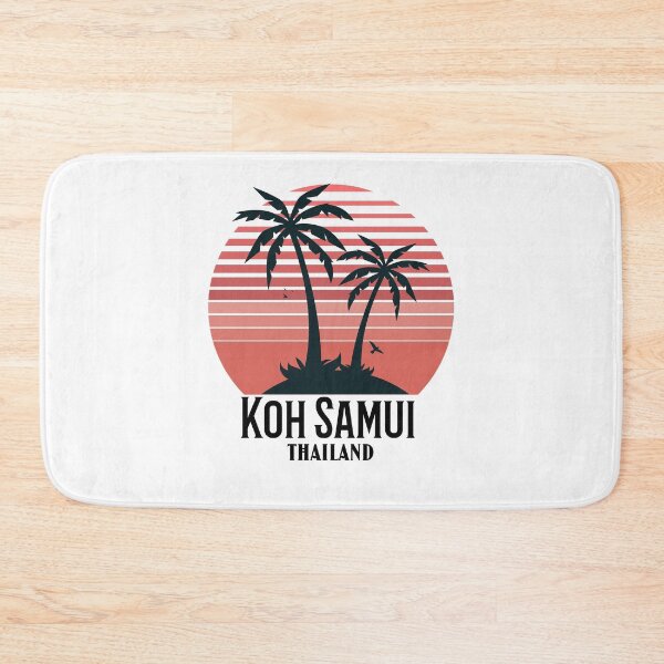 Item preview, Koh Samui Vintage Sunset And Palm Trees Design designed and sold by RektRepublic.
