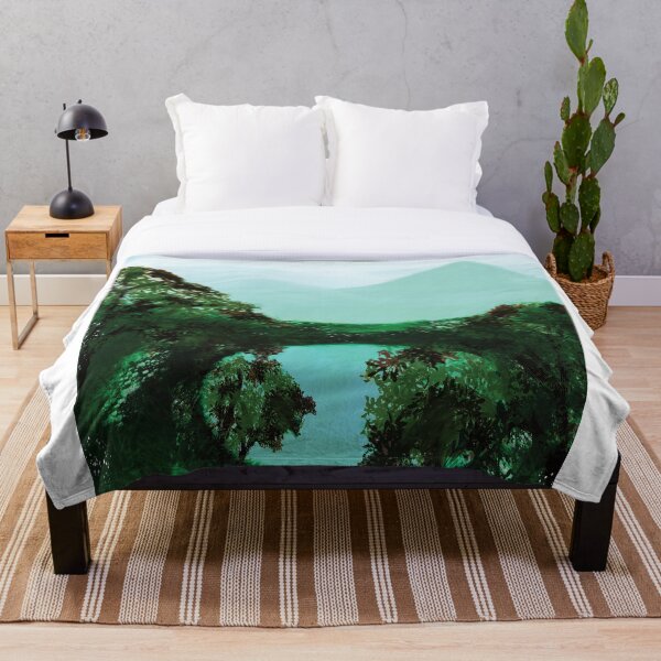 Item preview, Forest pond in a valley designed and sold by AllGenDesigns.