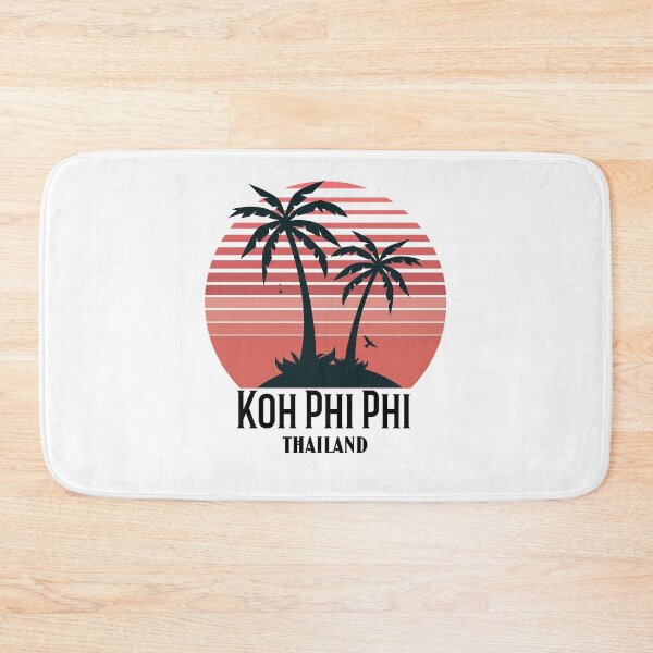 Item preview, Koh Phi Phi Vintage Sunset And Palm Trees Design designed and sold by RektRepublic.