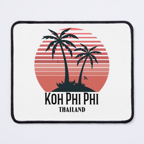 Item preview, Koh Phi Phi Vintage Sunset And Palm Trees Design designed and sold by RektRepublic.