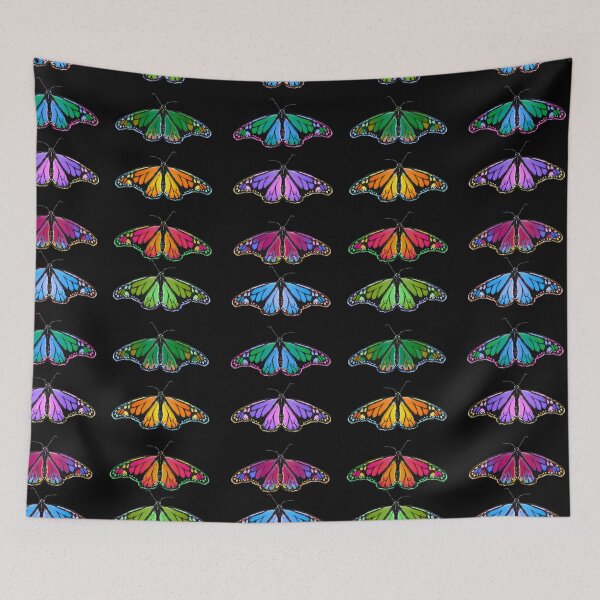 Item preview, Rainbow Monarch Butterflies  designed and sold by Becs ArtisticVoid.