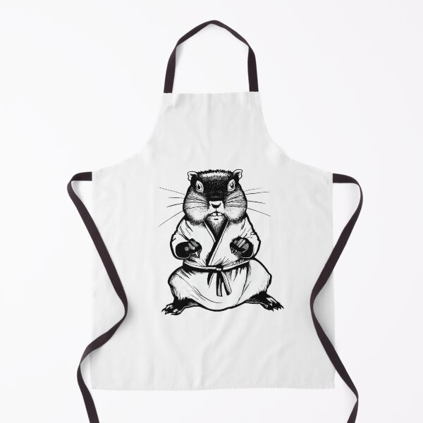 Item preview, Fighting groundhog expert in martial arts designed and sold by GroundhogMs.